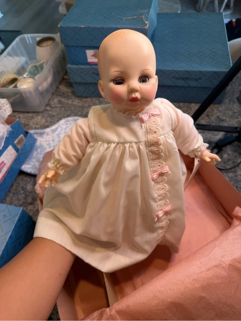 Vintage  VICTORIA 1960s Madame Alexander doll with Original Box